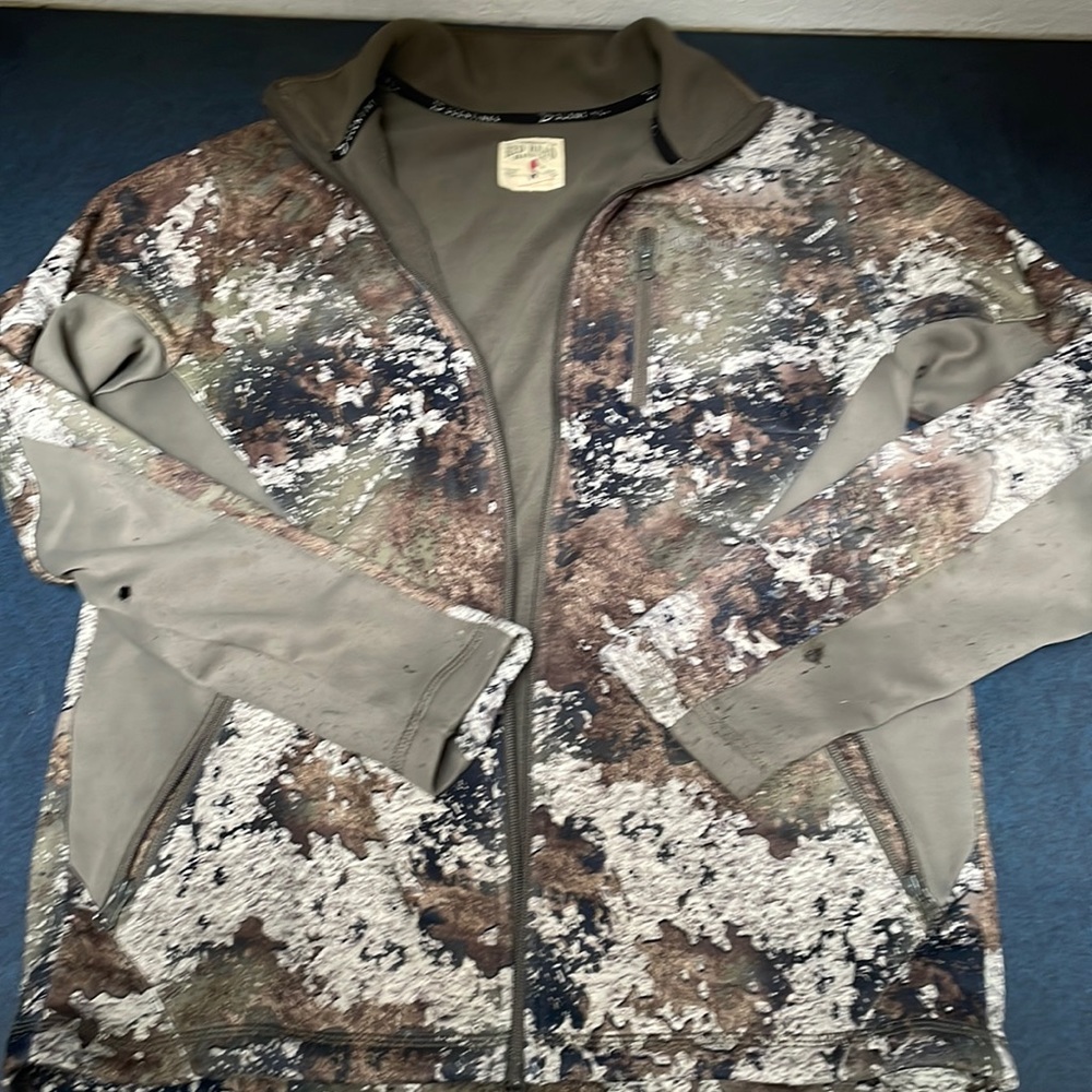 Men’s redhead zip up